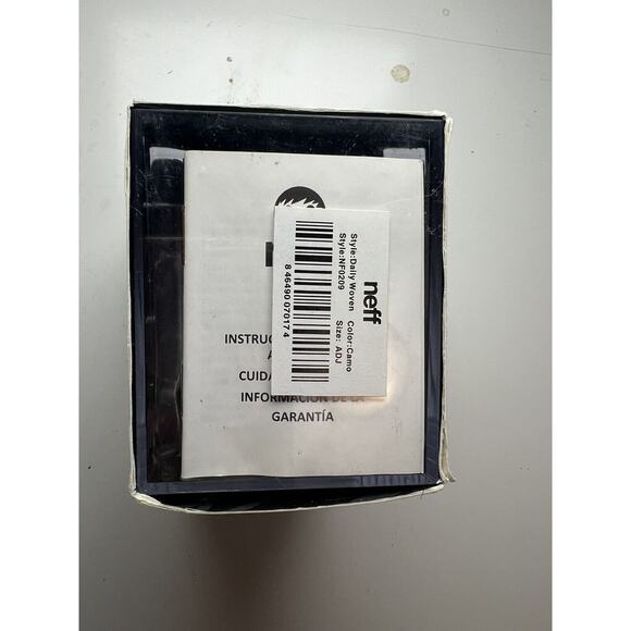 NEW NEFF WRISTWATCH WATCH DIGI DAILY WOVEN NF0209 CAMO UNISEX - Picture 4 of 5